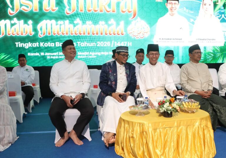 Kapolresta Barelang Hadiri Peringatan Isra Mikraj Nabi Muhammad SAW Tingkat Kota Batam