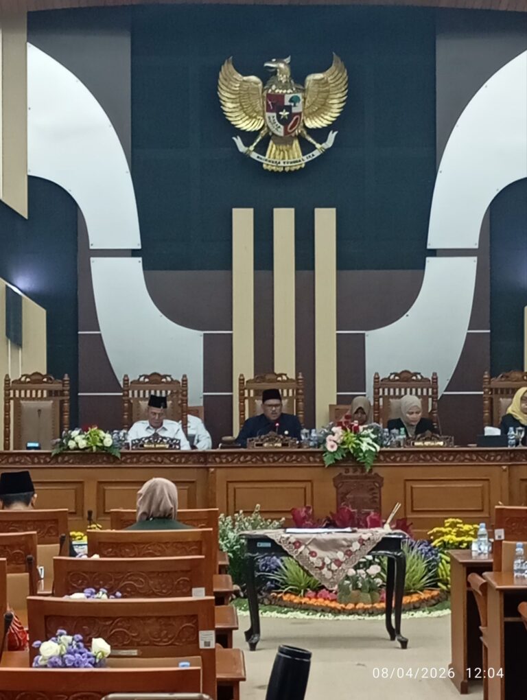 DPRD Kab. Pasuruan Gelar Rapat Paripurna Penyampaian Rekomendasi atas LKPJ Bupati Anggaran 2025