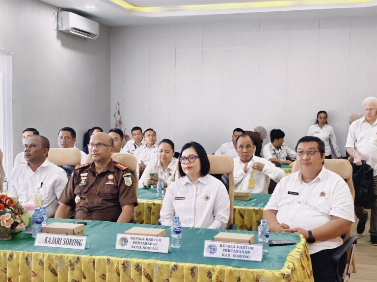 Kepala Kantor Pertanahan Kabupaten Sorong Ungkap Berbagai Keuntungan Sertifikat  Elektronik: Lebih Aman Dan Tidak Bisa  Dipalsukan