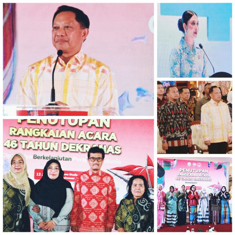 Sekda Pinrang A.Calo Kerrang Mengikuti Rangkaian HKG PKK dan HUT Dekranas 2026 Yang diHadiri Menteri RI